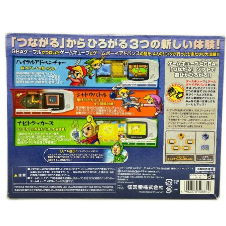  Nintendo ニンテンドウ ゲームキューブ GC ソフト ゼルダの伝説 4つの剣+ GBAケーブル付き