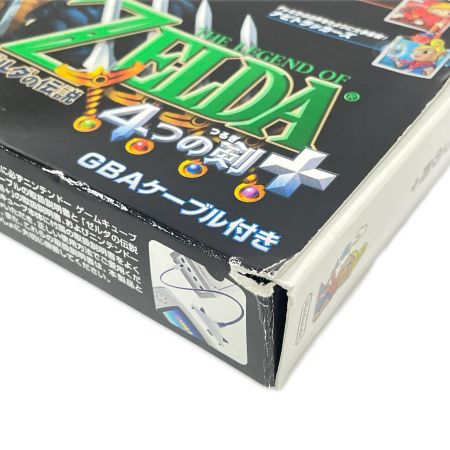  Nintendo ニンテンドウ ゲームキューブ GC ソフト ゼルダの伝説 4つの剣+ GBAケーブル付き