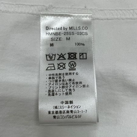  BEAMS ビームス メンズ  Tシャツ SIZE M 25SS-03CS ホワイト