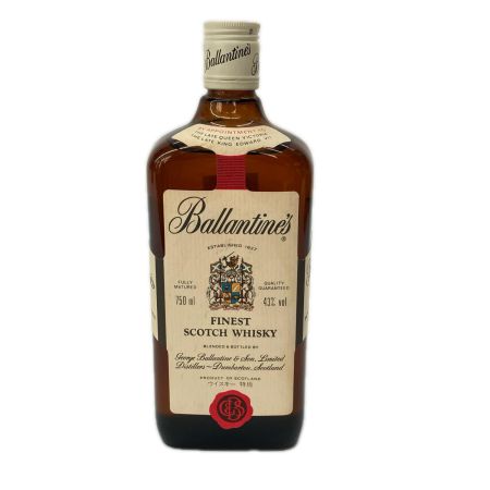  Ballantine's バランタイン 750ml FINEST 43度 ウィスキー スコッチ 特級 未開栓