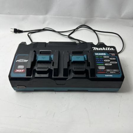  MAKITA マキタ 40Vmaxバッテリ用 急速充電器 2口タイプ DC40RB