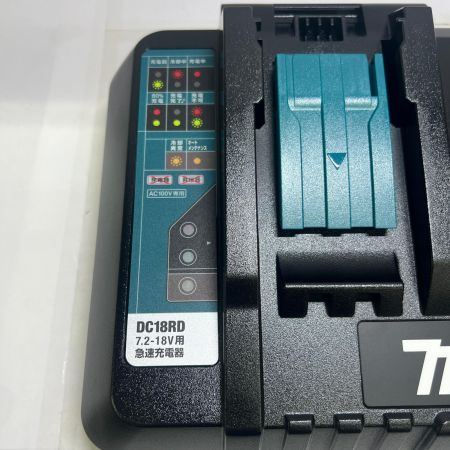  MAKITA マキタ 充電器 MAKITA DC18RD ブラック DC18RD ブラック 未使用品