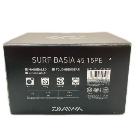  DAIWA ダイワ SURF BASIA 21サーフベーシア45 15PE 2309103 スピニングリール