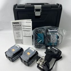 〇〇 MAKITA マキタ 18V6Ah バッテリ2本 充電器 ケース付 TD173DRGXB 未使用品 Sランク