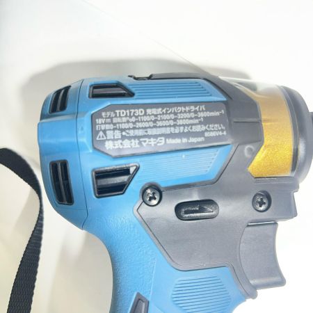  MAKITA マキタ マキタ  20周年記念 限定カラー インパクトドライバ 18V 6.0Ah バッテリ2本付 急速充電器 ケース  未使用品 TD173DGXPB 未使用品