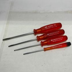 〇〇 PB SWISS TOOLS ドライバー PB SWISS TOOLS 6100/0 6100/1 6100/2 120/0 程度C 4本セット 6100/0 6100/1 6100/2 120/0 Cランク