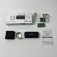  エッシェンバッハ LEDワイドライトルーペ 10倍 35mmφ 1511-10 151110 Aランク