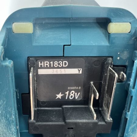  MAKITA マキタ 充電式ハンマドリル 集塵システムDX16付 HR183D バッテリ無 
