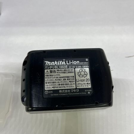  MAKITA マキタ バッテリー 未使用品 18v 6.0Ah BL1860B ブラック 未使用品