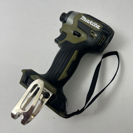  MAKITA マキタ 充電式インパクトドライバ 18V 6Ah バッテリ2本 充電器 ケース付 TD173D オリーブ 未使用品