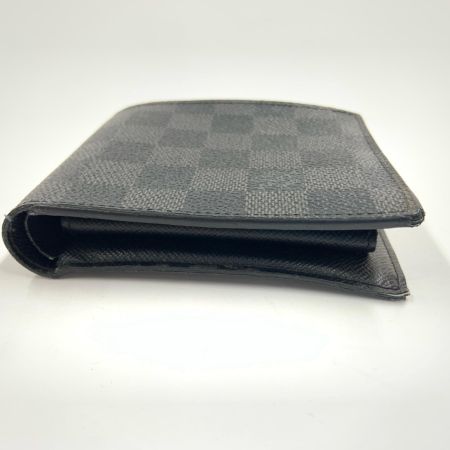  LOUIS VUITTON ルイヴィトン ダミエ グラフィット ポルトフォイユ マルコNM 二つ折り財布 N63336 ブラック