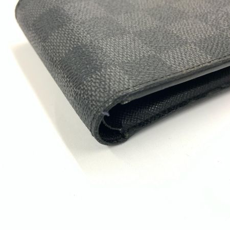  LOUIS VUITTON ルイヴィトン ダミエ グラフィット ポルトフォイユ マルコNM 二つ折り財布 N63336 ブラック