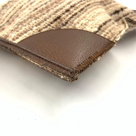  PRADA プラダ ツイード トートバッグ ハンドバッグ B11261 ブラウン