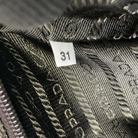  PRADA プラダ ツイード トートバッグ ハンドバッグ B11261 ブラウン