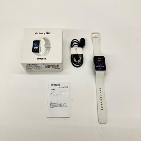  SAMSUNG サムスン Galaxy Fit3 スマートウォッチ SM-R390NZSAXJP