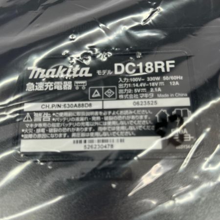  MAKITA マキタ 急速充電器 14.4 18V DC18RF ブラック 未使用品