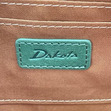 Dakota ダコタ レディース ラウンドファスナー 長財布 アニマル柄  グリーン