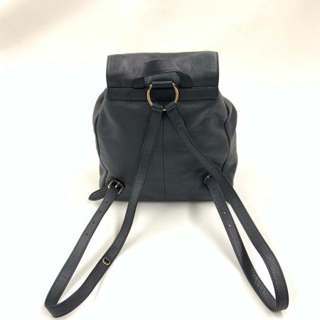  COACH コーチ ビリー ペブルドレザー リュック デイパック F29008 ネイビー