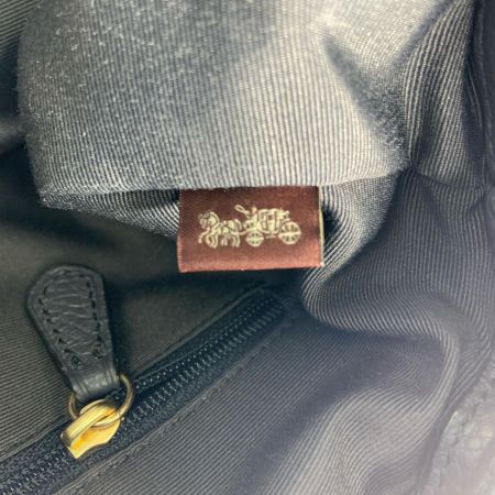  COACH コーチ ビリー ペブルドレザー リュック デイパック F29008 ネイビー