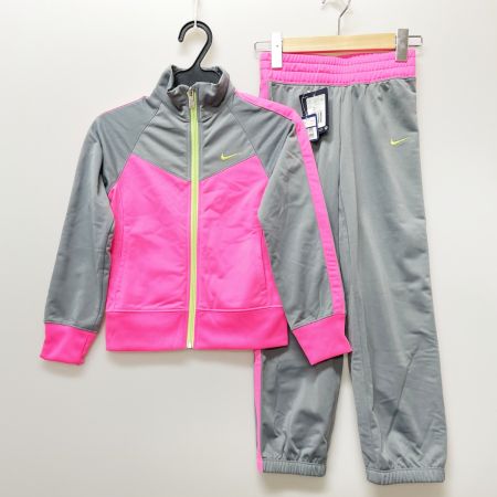  NIKE ナイキ キッズ ジャージセット 130cm 679214 ピンク×グレー