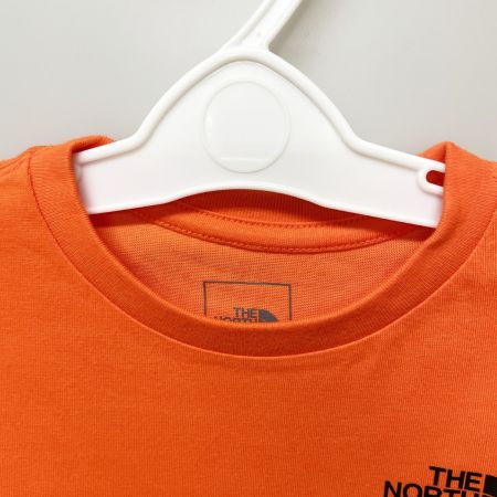  THE NORTH FACE ザノースフェイス キッズ 長袖Tシャツ 知床トコさん 100cm NTJ82332ST オレンジ