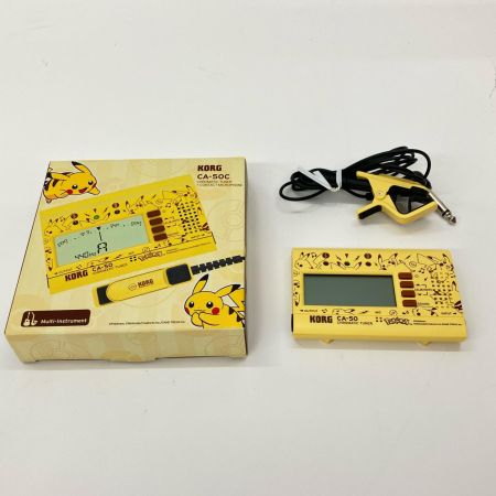  KORG コルグ ピカチュウ クロマチックチューナー CA-50 P025