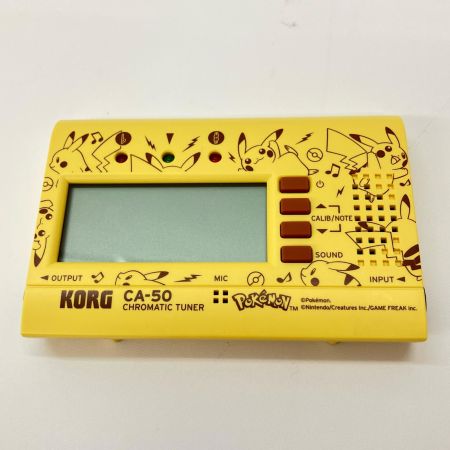  KORG コルグ ピカチュウ クロマチックチューナー CA-50 P025
