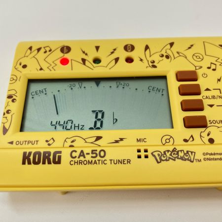  KORG コルグ ピカチュウ クロマチックチューナー CA-50 P025