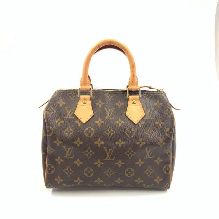  LOUIS VUITTON ルイヴィトン モノグラム スピーディ25 ハンドバッグ M41528 ブラウン