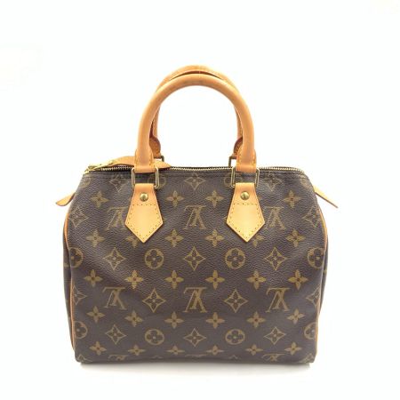  LOUIS VUITTON ルイヴィトン モノグラム スピーディ25 ハンドバッグ M41528 ブラウン