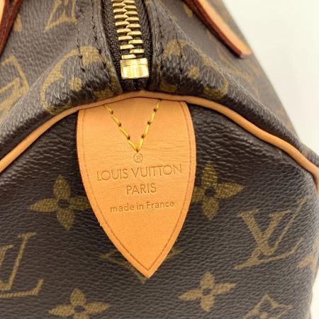  LOUIS VUITTON ルイヴィトン モノグラム スピーディ25 ハンドバッグ M41528 ブラウン