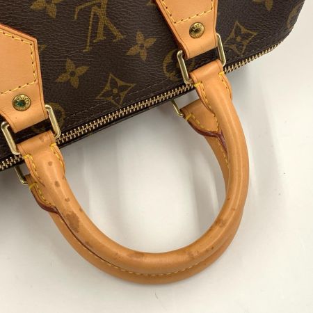 LOUIS VUITTON ルイヴィトン モノグラム スピーディ25 ハンドバッグ M41528 ブラウン