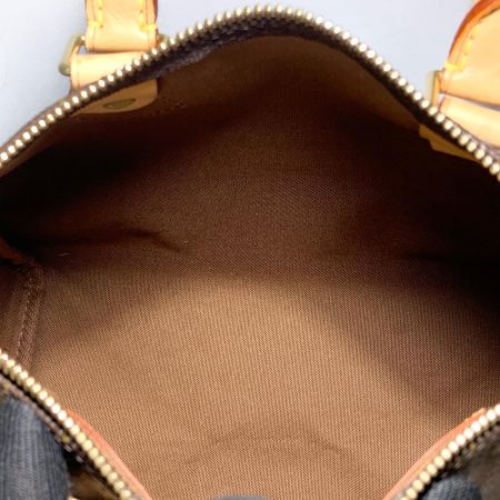  LOUIS VUITTON ルイヴィトン モノグラム スピーディ25 ハンドバッグ M41528 ブラウン