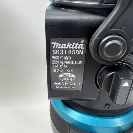  MAKITA マキタ 充電式屋内･屋外兼用追尾墨出し器 SK314GDZN 未使用品 充電器・充電池1個・ケース付 