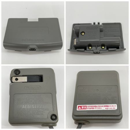  Nintendo ニンテンドウ ゲームボーイアドバンス本体 ゲームボーイアドバンス専用ACアダプタセット AGB-001 AGB-008 ゴールド