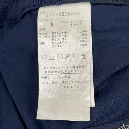  Callaway キャロウェイ ゴルフウエア レディース 中綿パンツ キルティング SIZE M 241-0226804 ネイビー