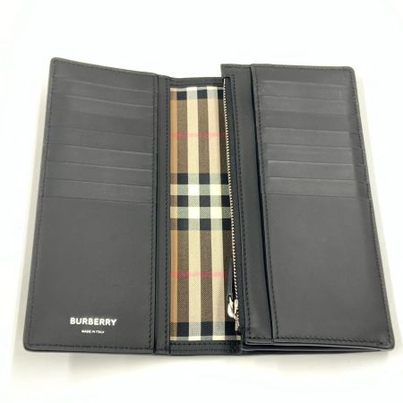  BURBERRY バーバリー コンチネンタル ウォレット 長財布 8121482 ブラック