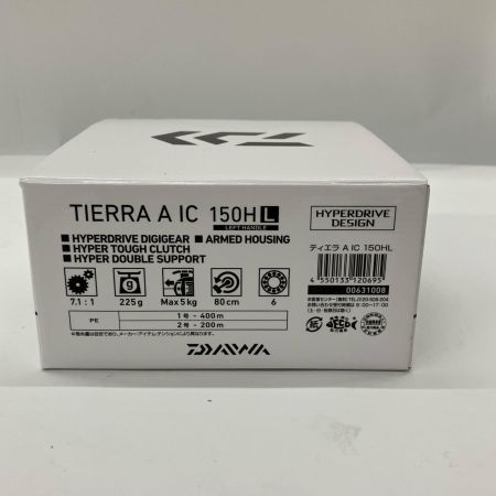 DAIWA ダイワ TIERRA A IC 21ティエラ A IC 150HL 00631008 ベイトリール