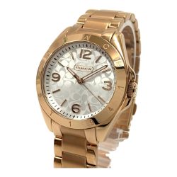 〇〇 COACH コーチ ゴールド クォーツ レディース 腕時計  CA67.7.34.0691 ゴールド Bランク