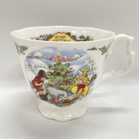 ROYAL DOULTON ロイヤルドルトン 食器 カップ&ソーサー ディズニー クマのプーさん MERRY CHRISTMAS