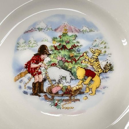 ROYAL DOULTON ロイヤルドルトン 食器 カップ&ソーサー ディズニー クマのプーさん MERRY CHRISTMAS