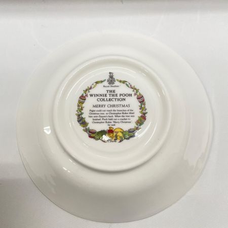 ROYAL DOULTON ロイヤルドルトン 食器 カップ&ソーサー ディズニー クマのプーさん MERRY CHRISTMAS