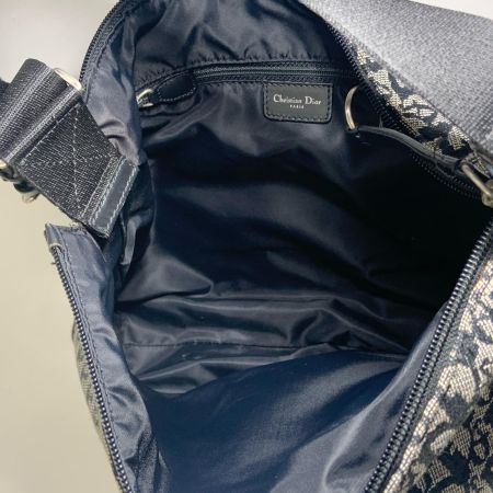  Christian Dior クリスチャンディオール トロッター ショルダーバッグ  BOB0032 ブラック