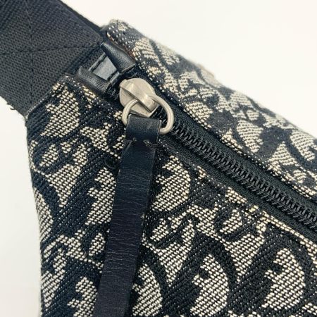  Christian Dior クリスチャンディオール トロッター ショルダーバッグ  BOB0032 ブラック