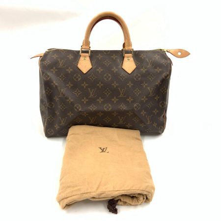 LOUIS VUITTON ルイヴィトン レディース モノグラム スピーディ35 ハンドバッグ ボストンバッグ M41524 ブラウン