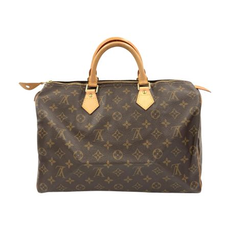  LOUIS VUITTON ルイヴィトン レディース モノグラム スピーディ35 ハンドバッグ ボストンバッグ M41524 ブラウン