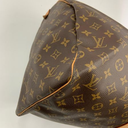  LOUIS VUITTON ルイヴィトン モノグラム キーポル55 ボストンバッグ M41424 ブラウン