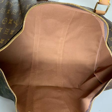  LOUIS VUITTON ルイヴィトン モノグラム キーポル55 ボストンバッグ M41424 ブラウン