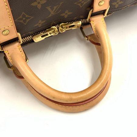  LOUIS VUITTON ルイヴィトン モノグラム キーポル55 ボストンバッグ M41424 ブラウン