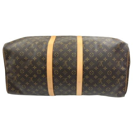  LOUIS VUITTON ルイヴィトン モノグラム キーポル55 ボストンバッグ M41424 ブラウン
